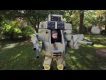 Vaikas su roboto kostiumu - galbūt geriausias kostiumas 2014