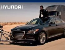 Automobilių kolona važiuoja tik su autopilotu - Hyundai reklama