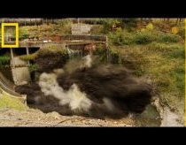 Spectacular Time Lapse Dam "Removal" Video
