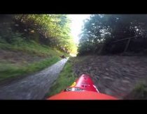 Kayakers Lose Control in Drainage Ditch