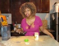 The Cinnamon Challenge ... by GloZell and her big behind earrings