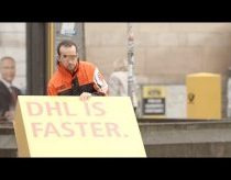DHL parazitinė reklama visame gražume
