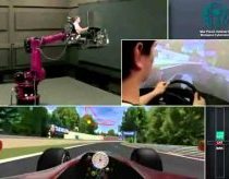 Realistiškas F1 simuliatorius su Robo ranka
