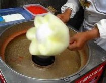 Cukraus vata pagaminta Kinijoje