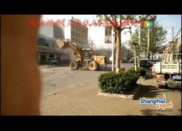 Buldozerių kova Kinijoje