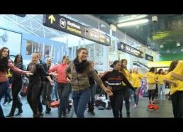 Flash mob Vilniaus oro uostas