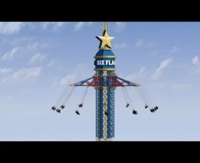 Teksaso naujasis atrakcijonas - SkyScreamer 2013